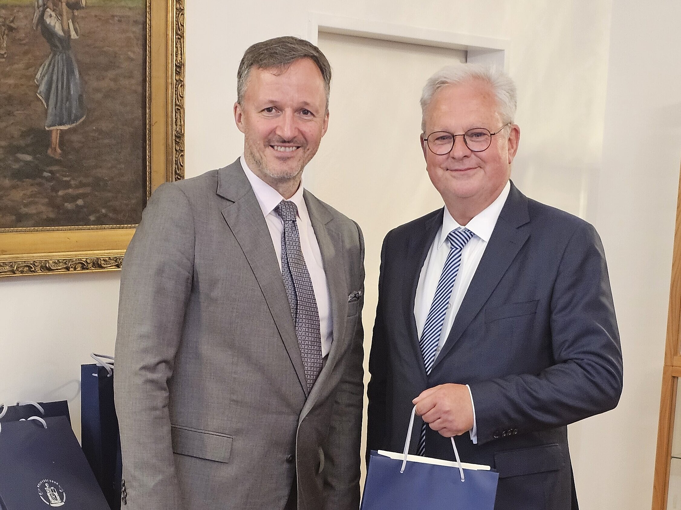 Návštěva předsedy Vrchního zemského soudu v Norimberku, 22. 5.  