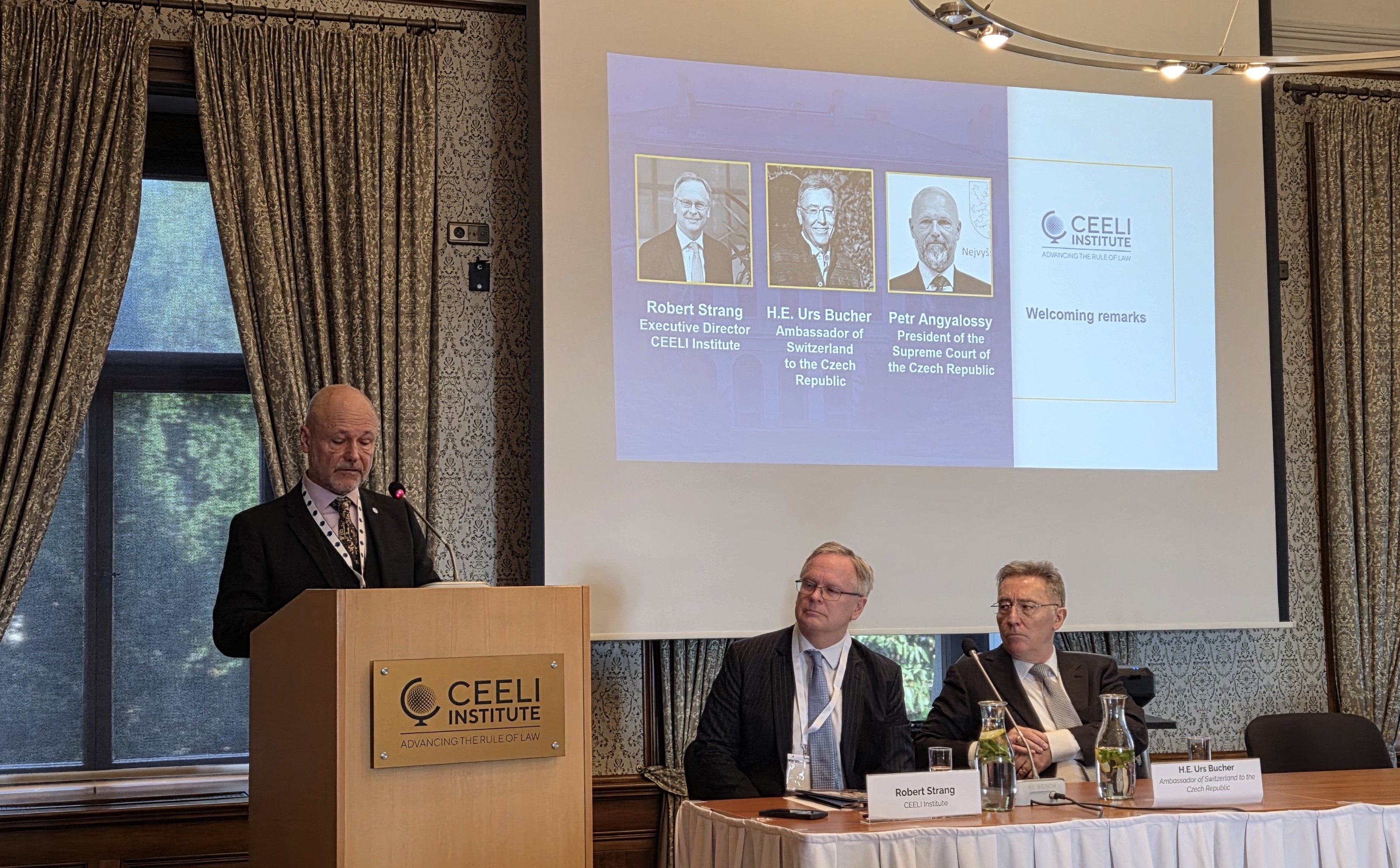 Předseda Nejvyššího soudu na mezinárodní konferenci o komunikaci justice s veřejností, 26. 2.